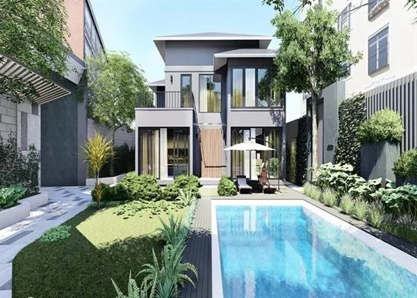 Nhà Vườn Hiện Đại Hòa Cùng Thiên Nhiên