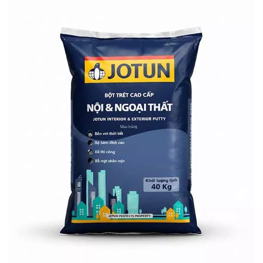 Bột trét tường nội & ngoại thất Jotun