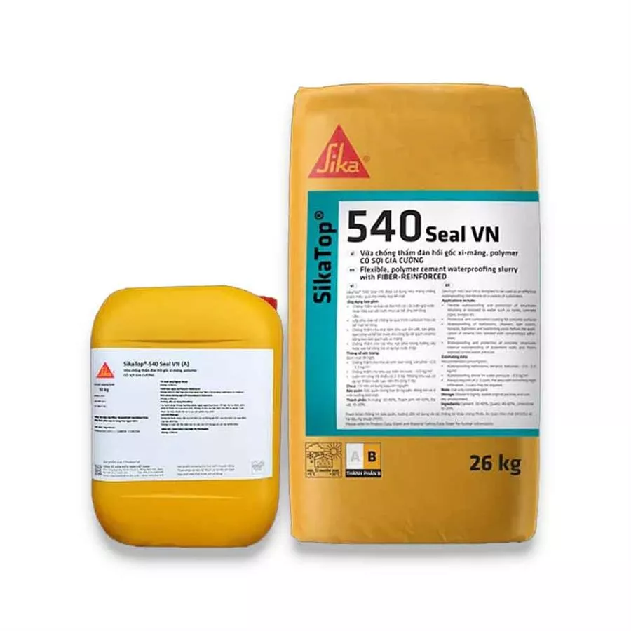 SikaTop-540 Seal VN – vữa chống thấm đàn hồi