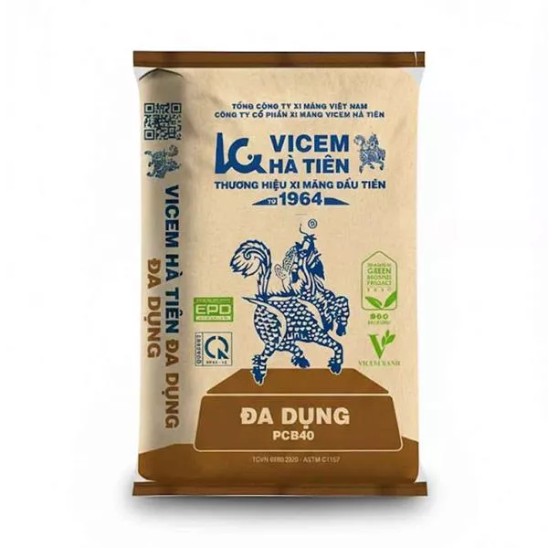 Xi măng Vicem Hà Tiên đa dụng PCB40